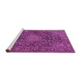 thumbnail image 2 of Ahgly Company Machine Washable Indoor Rectangle Persian Pink Traditional Area Rugs, 7' x 9', 2 of 4