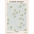 thumbnail image 2 of NKTN 18x24 Gold Ornate Wood Framed with Double Matting Museum Art Print Titled - Flower Market Paris, 2 of 4