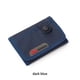 thumbnail image 3 of Sonducket Billeteras para hombre, monedero, tres pliegues, tarjetas cortas, estampado de letras, cerrojo, carpeta de dinero, bolso, monederos de Carteras Azul oscuro, 3 of 6