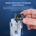 thumbnail image 2 of ARCADORA IP68 Waterproof Housing Case For DJI Osmo Action 6 PC Material 60M Underwater Shooting With Anti Fog Inserts, 2 of 11