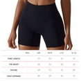 thumbnail image 4 of Pantalones cortos informales para mujer, elásticos transpirables para levantamiento de cadera para deportes (S Advanced Black) Ndcxsfigh Para Estrenar, 4 of 8