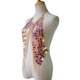 thumbnail image 4 of Camiseta sin mangas con espalda descubierta para mujer, sujetador, collar de cadena para el cuerpo, borlas, fiesta, Ji Jiepai, cadena personalizada para ropa corporal, 4 of 5