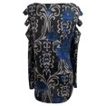 thumbnail image 5 of Camiseta de manga larga con cuello en V para mujer a la moda, blusa sólida de otoño, Tops con cremallera Fridja  ghj987+5419, 5 of 5