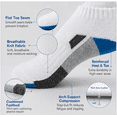 thumbnail image 6 of Athletic Socks for Men & Women 5 Pairs, Ankle Sports Socks, Breathable Mesh Running Socks, Moisture Wicking Workout Socks for Gym & Everyday Wear, Shoe Size 7-8.5, 6 of 7
