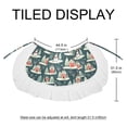 thumbnail image 5 of Christmas Tree Chiffon Summer Beach Dress with Polyester Straps for Women, 5 of 6