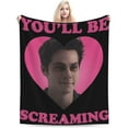 thumbnail image 2 of Dylan Blanket Super Soft Air Conditioning Blankets O'Briens for Bed Sofa Car 80"X60", 2 of 7