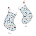 thumbnail image 3 of Disketp Swimming Shark Christmas Stockings, Xmas Stocking for Family Holiday Season Décor, Personalized Holiday Indoor Decorations, 3 of 7