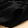 thumbnail image 3 of Adeawade Womens Trousers High Waist Wide Leg Pants For Soft Linen Blend Cropped Palazzo Trousers With Flowy Skirt Casual Wear M Black, 3 of 8