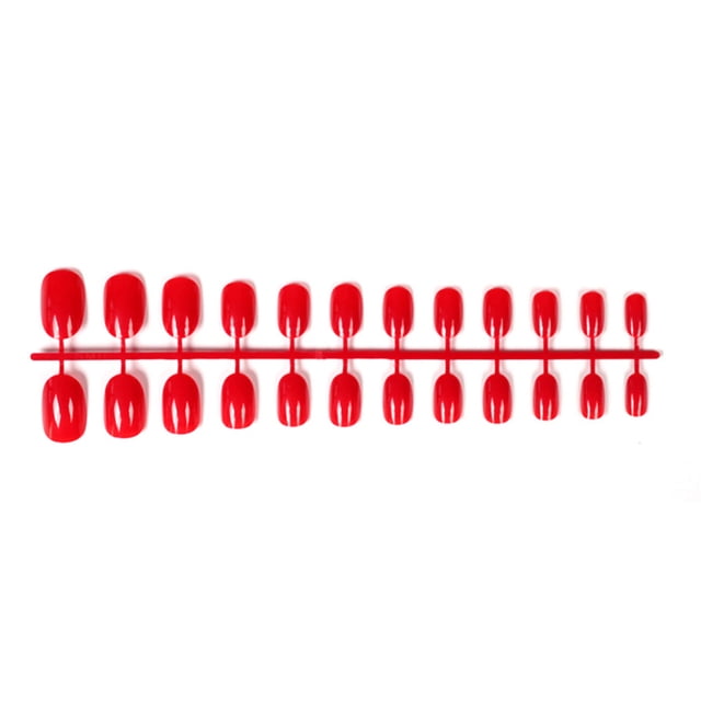 Qarigey 24 piezas de accesorios de manicura para uñas falsas, accesorios para mujeres, decoraciones para manos, uñas postizas Juegos de manicura Rojo Qarigey CE011421-07