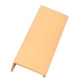 thumbnail image 3 of Luzkey 10xSimple Hidden Cabinet Handles Drawer Knobs Locker Handle champagne 120mm, 3 of 8