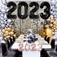 thumbnail image 4 of 2023 Foil Number Balloons For New Year And Graduation Anniversary Memory Party Decoration Supplies -Style 1, 4 of 5