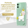 thumbnail image 2 of Caseyard TPU Clear Case for iPhone 13 with Unicorn design phone cover, 2 of 7