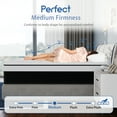 thumbnail image 3 of Mulinature 10 inch Queen Mattress in a Box, Gel Memory Foam and Pocket Spring Hybrid Mattress, 3 of 7