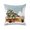 Christmas car, variant on Merry Christmas Throw Pillow for Case Party Decor Snowflakes Tree Cushion C