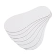 thumbnail image 3 of SHISUYAN 100Pcs Invisible Socks Organizing Paperboards Low Cut Socks Display Holders (White), 3 of 9