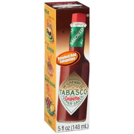 Tabasco® Smoked Red Jalapenos Chipotle Pepper Sauce (Pack of 18)
