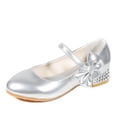 thumbnail image 2 of Zapatos de tacón alto para niñas, zapatos de princesa, zapatos de vestir, zapatos de alto rendimiento, zapatos de cristal para niñas pequeñas, 2 of 5