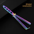 thumbnail image 3 of Dull Edge Butterfly Trainer Handle,Compact Tactical Training Gear for Outdoor,OEM Laser-Customized Dragon Engraving, 3 of 8