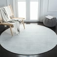 thumbnail image 2 of SAFAVIEH Mirage Luanna Solid Area Rug, Light Gray, 6' x 6' Round, 2 of 8