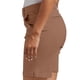 thumbnail image 5 of Pantalones cortos elásticos de cintura alta con bolsillos para mujer - Ropa informal elegante para el trabajo, poliéster, tallas 4-12 EE. UU., tallas grandes disponibles, 5 of 8