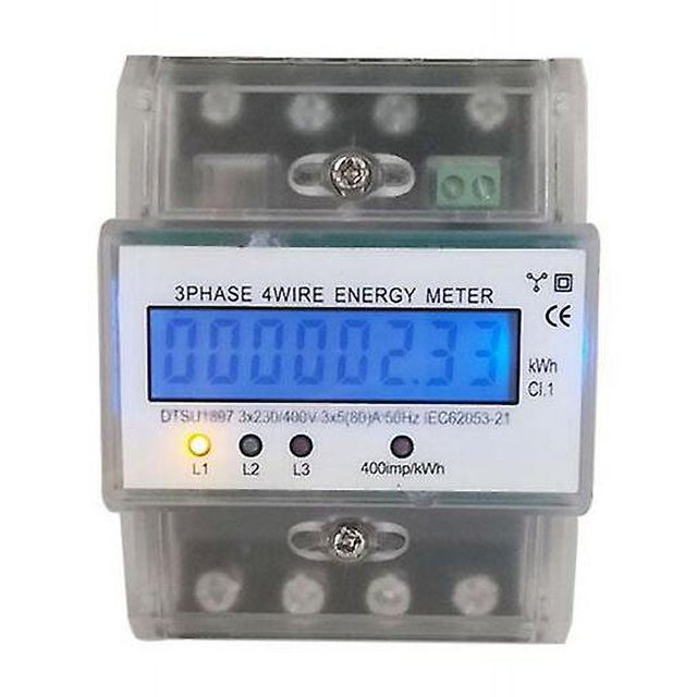 Medidor de energía eléctrica trifásico de cuatro hilos DTSU1897.5-60A 5-80A