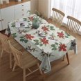 thumbnail image 2 of Vintage Rectangle Tablecloth 60x84 Inch, SunFlowers Boho Water Resistant Vinyl Washable Seasonal Table Cover for Thanksgiving Christmas Holiday Party Picnic Dinner Decor, 2 of 5
