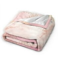 thumbnail image 4 of Pink Sweet Spring Throw Blanket, Anti-Pilling Ultra-Soft Micro Fleece Cover Blanket for Bed Sofa, for All Seasons, 80"x60", 4 of 9