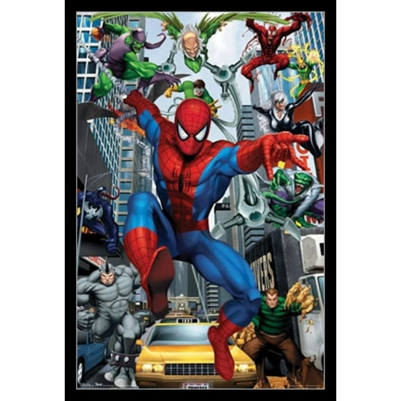 Spider-Man - Rogues Laminated & Framed Poster Print (24 x 36)