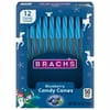 Brach's Blueberry Candy Canes, Holiday Christmas Candies, Christmas Candy Ornaments, 5.3 oz Box, 12 Count