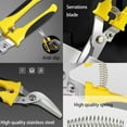 thumbnail image 2 of Hoja curva Tin Snips TOOLMAK de acero inoxidable de alta resistencia de 20 cm, 2 of 6
