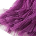 thumbnail image 4 of LEEy-world Skirts For Women Trendy Women Fashion Print SKirt Pocket Elastic Waist Loose Long A Shaped Skirt Fringe Skirts for Women Purple,One Size, 4 of 5