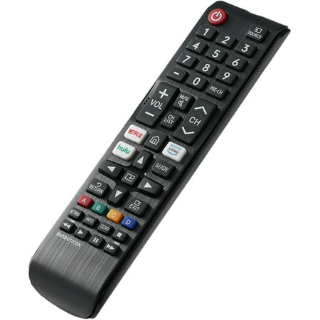 Universal Remote-Control for Samsung Smart-TV, Remote-Replacement of HDTV 4K UHD Curved QLED and More TVs, with Netflix Prime-Video Hulu Buttons