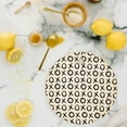 thumbnail image 2 of Society6 Amy Sia Love XO Black and White Round Cutting Board, 2 of 2