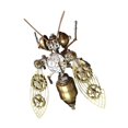 thumbnail image 4 of BELOVING Metal Bee Model 3D Puzzles Easy Assembly for Adults Kids Scene Decoration Jigsaw Style A, 4 of 8