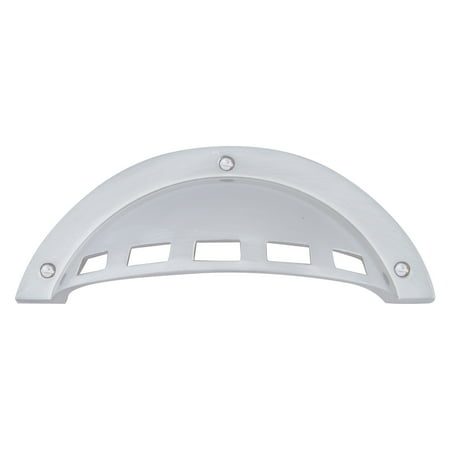 - Atlas Homewares Modern Craftsman Collection Bin Cup Pull - Brushed Nickel
