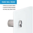 River Dry Erase Tempered Glass White Board, 24" x 36