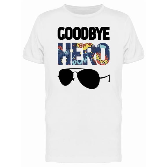 Goodbye Hero Comic Draw Men's T-shirt