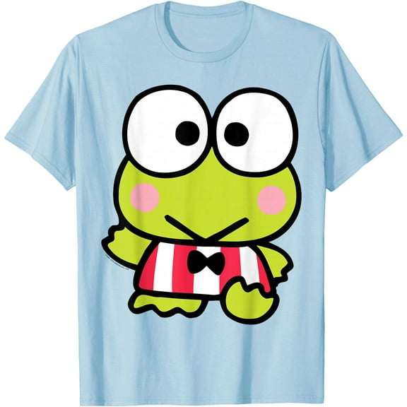 Keroppi Front Hello Greeting Cute DTG Print Unisex T-Shirt