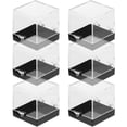 thumbnail image 1 of SHISUYAN 6Pcs Transparent Box Mineral Specimen Display Case Small Mineral Specimen Display Box Clear Box, 1 of 8