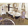 thumbnail image 2 of Cohen, Marietta 24x20 Black Ornate Wood Framed with Double Matting Museum Art Print Titled - Lavender Retreat I, 2 of 4