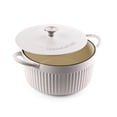 thumbnail image 2 of Tramontina Mesa 5.5 Qt Enameled Cast Iron Dutch Oven White, 2 of 12