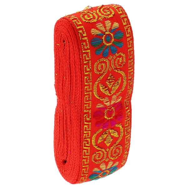 トップス c0mi ribbon pachwork parker yuksok 7M Jacquard Sew Ribbon Ribbons Crochet Applique
