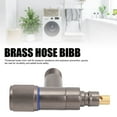 thumbnail image 3 of Hose Bibb Replacement, G1/2in DN15 Male Thread Inlet Auto Off Washing Machine Hose Bibb  for Household Appliances, 3 of 7