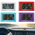 thumbnail image 4 of Car Dashboard Digital Clock,Vehicle Adhesive Clock with Jumbo LCD Time,Mini Automotive Stick On Watch for Car Truck Dashboard & Vent, 4 of 9