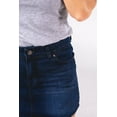 thumbnail image 6 of SKYLINEWEARS Women Denim Short Skirts Mid Waisted Washed Bodycon Mini A-Line Denim Jean Skirt, 6 of 7