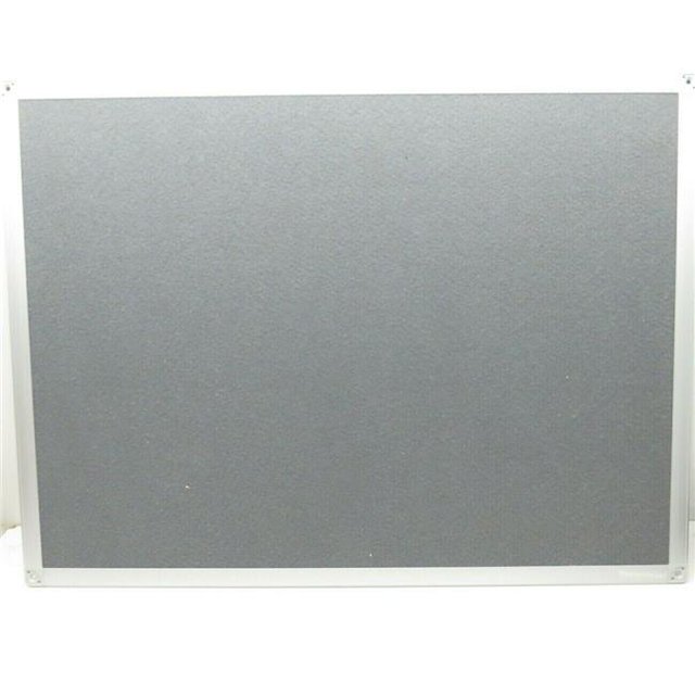 Bi-Silque FA02429214 18 x 24 Po. Tableau d'Affichage en Feutre MasterVision Ayda, Gris
