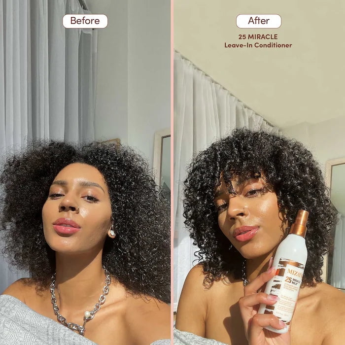 MIZANI 25 Benefit Miracle Milk Leave-In Conditioner, Heat