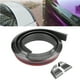 thumbnail image 4 of 1,5 m/4,9 pies fibra de carbono goma suave coche trasero techo alerón alerón labio pegatina protector, 4 of 10