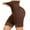 Brown, variant on Women Solid Suspender BodySuit Shaping Button Waist Support Crotch Pants Shorts for Women High Waist Tops Long Length plus Size Waste Trainers for Women Seamless Garter Corset plus Size Women Bodysuit