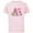 Soft Pink, variant on Disney Mickey & Friends Minnie & Daisy Holiday Cheer - Short Sleeve Cotton T-Shirt for Adults - Customized-Black